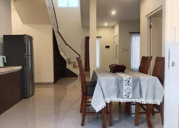 Three Bedrooms With Pool & Rice Field View